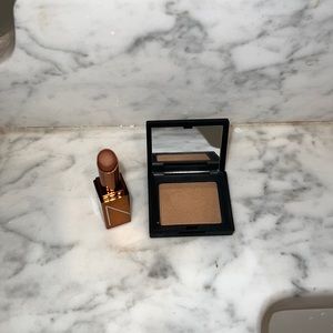 Nars mini lagua bronzer & lipstick